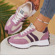 Women's Chunky Sneakers, Retro Platform Gum Sole Trainers