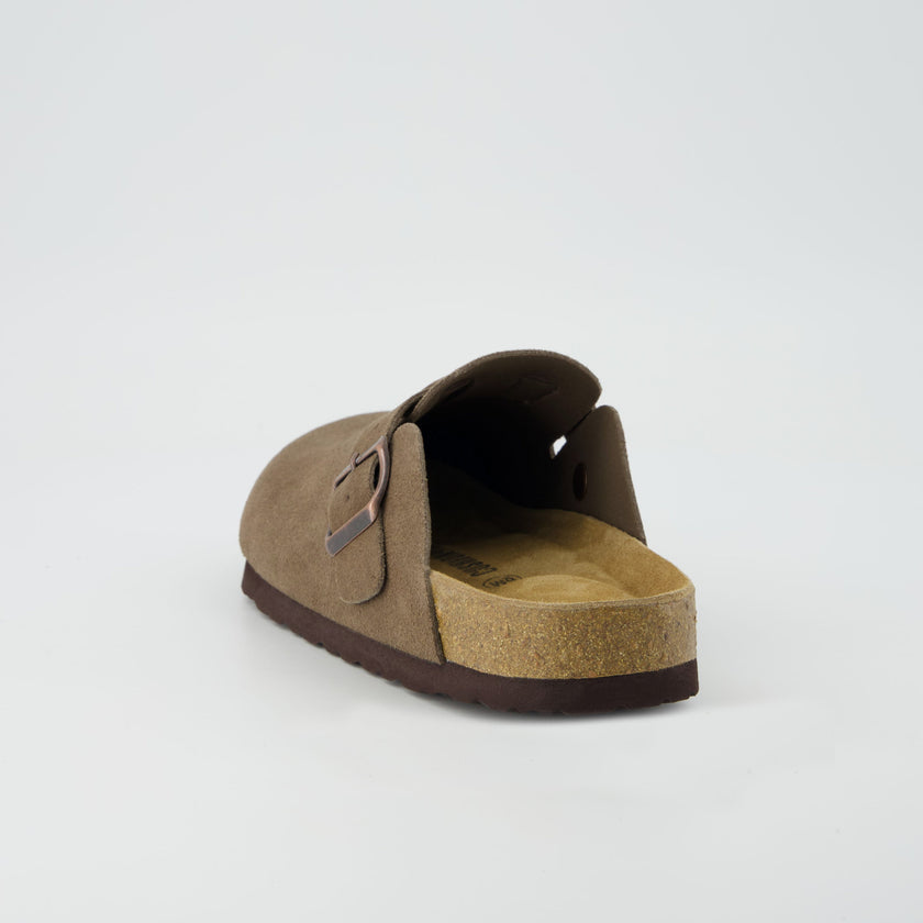 Leather Clogs for Women, Backless Slip-On Clogs, 8 Colors, Wide Width