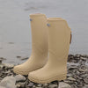Rain boots for women in Beige
