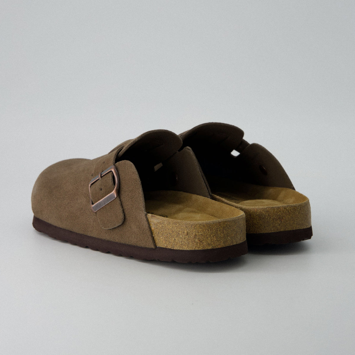 Leather Clogs for Women, Backless Slip-On Clogs, 8 Colors, Wide Width
