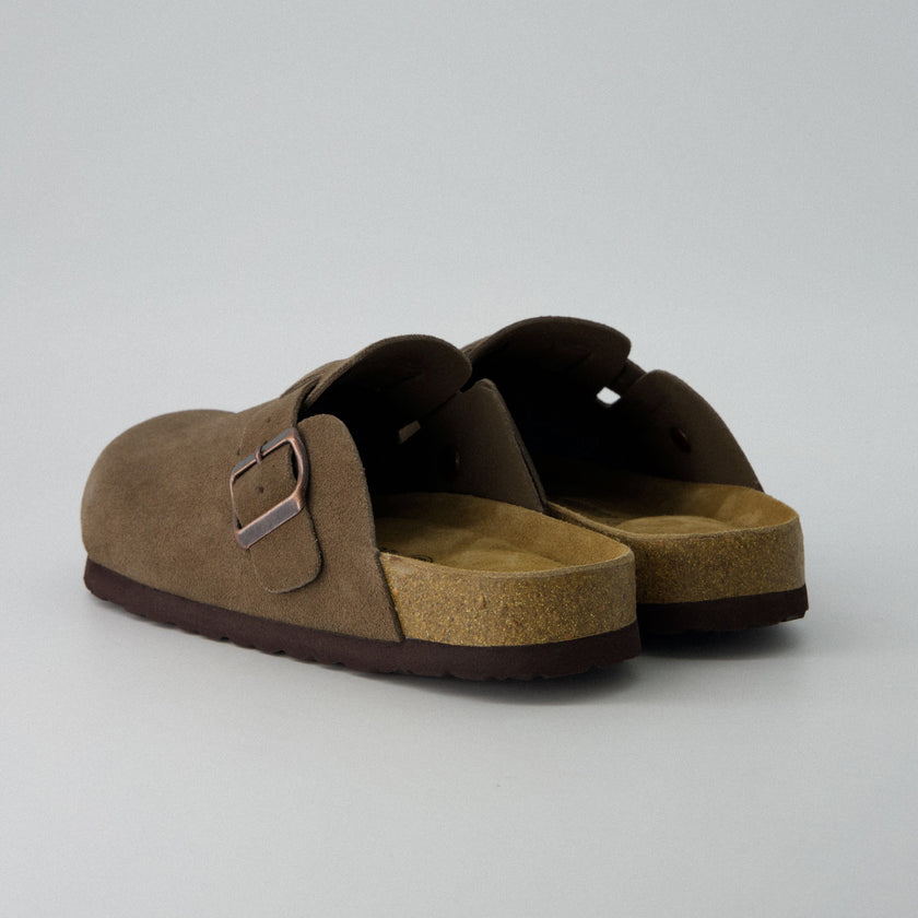 Leather Clogs for Women, Backless Slip-On Clogs, 8 Colors, Wide Width