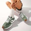 Women's Chunky Sneakers, Retro Platform Gum Sole Trainers