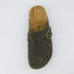 Women's Comfortable Slip On Walking Shoes, Suede Moc Toe with Cork Midsole