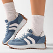 Women's Chunky Sneakers, Retro Platform Gum Sole Trainers