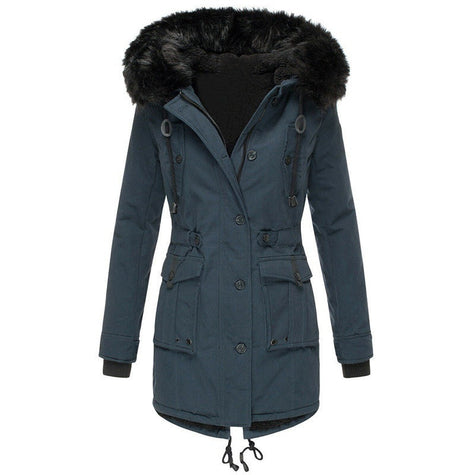 Winter coat for women in Blue