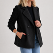 Women's Double Breasted Blazer, Work Blazer for Office, XS-3XL