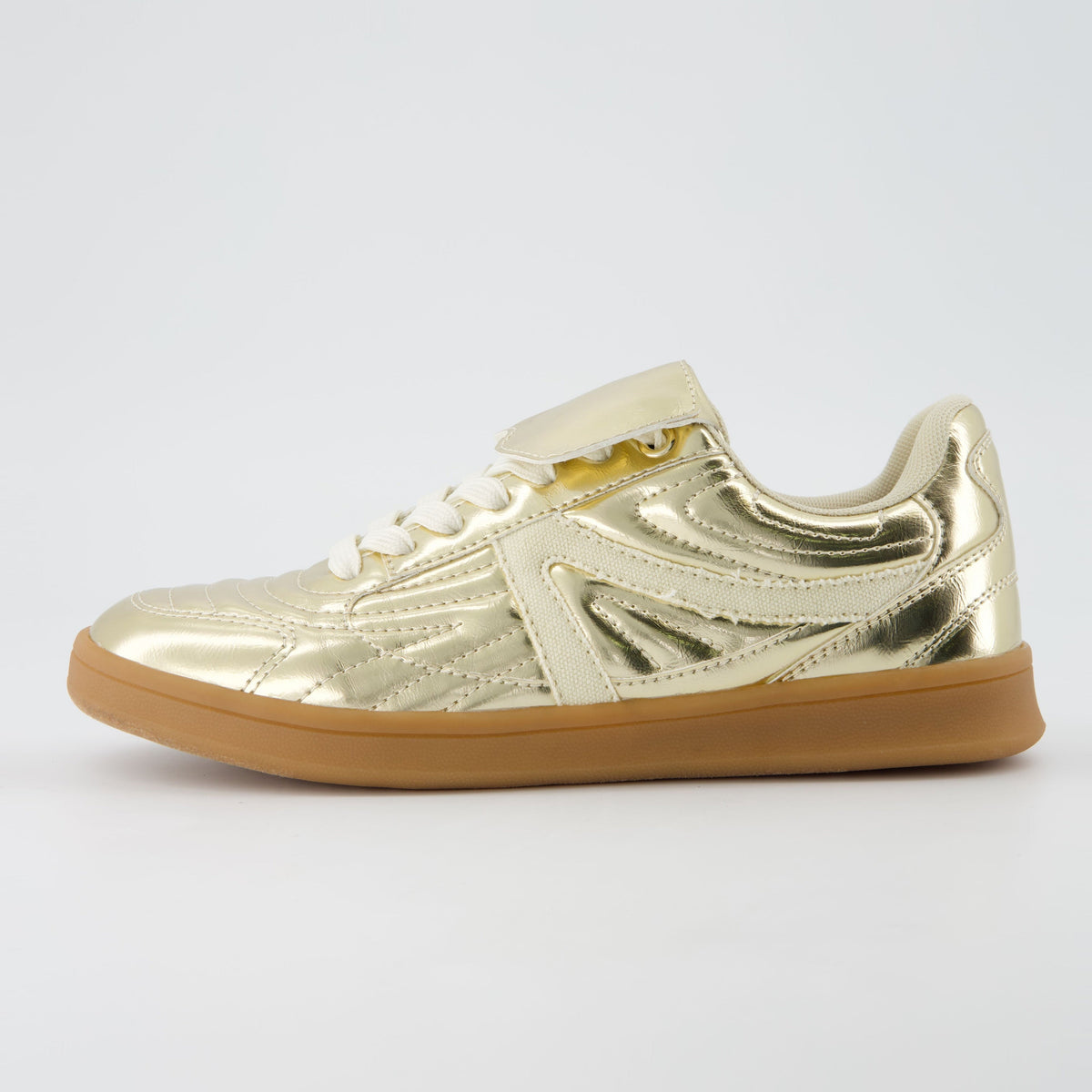 Women's Leopard Sneakers, Retro Low Top Lace Up Shoes, Leopard or Metallic