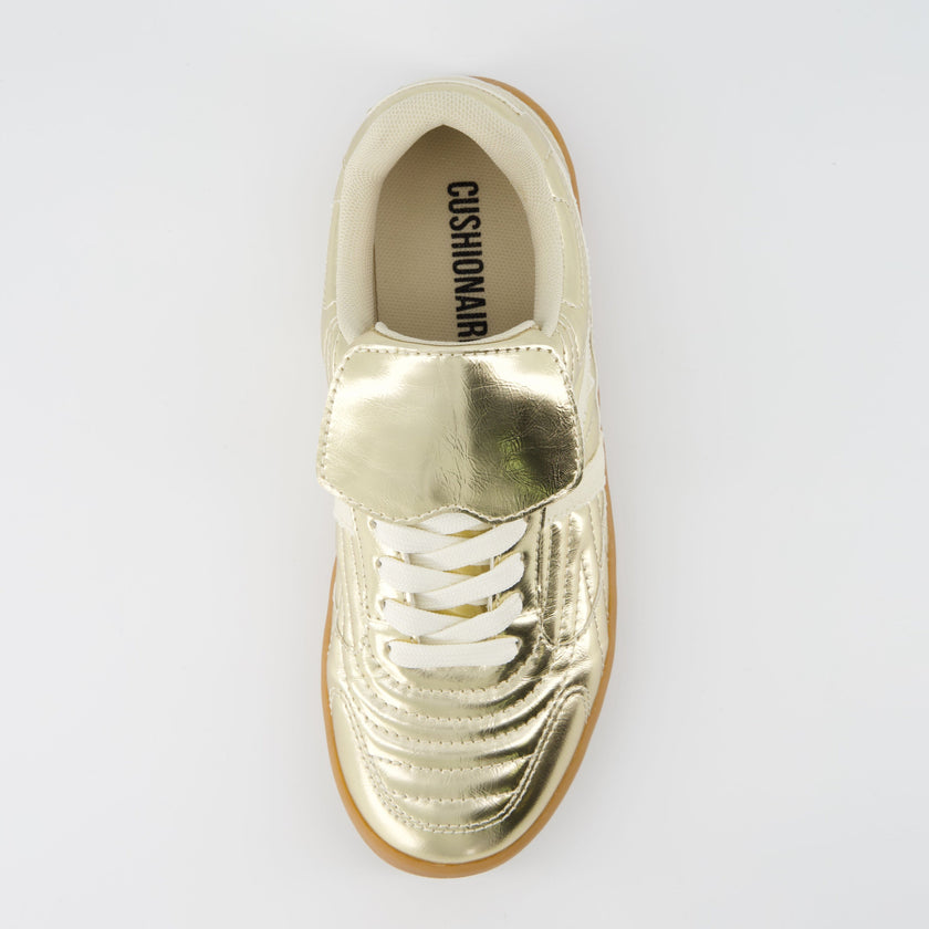 Women's Leopard Sneakers, Retro Low Top Lace Up Shoes, Leopard or Metallic