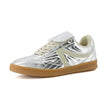 Women's Leopard Sneakers, Retro Low Top Lace Up Shoes, Leopard or Metallic