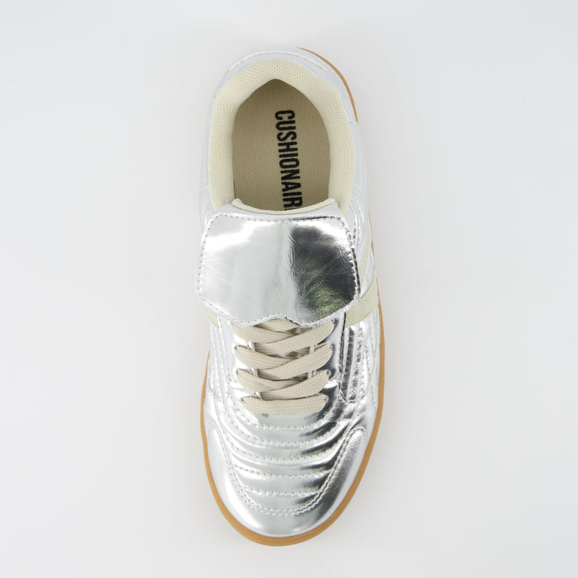 Women's Leopard Sneakers, Retro Low Top Lace Up Shoes, Leopard or Metallic