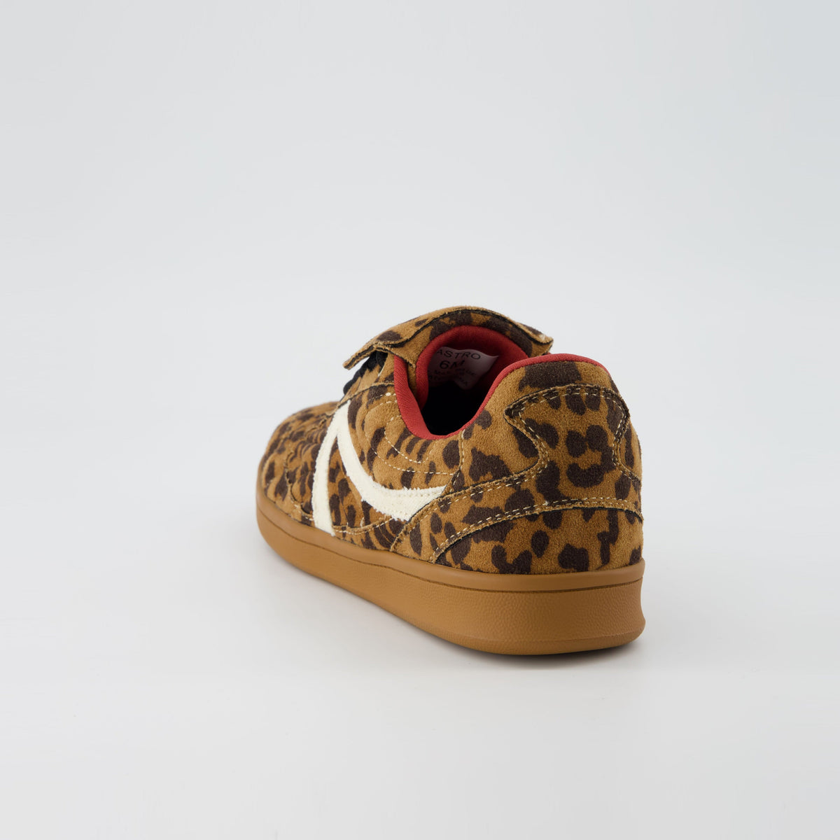 Women's Leopard Sneakers, Retro Low Top Lace Up Shoes, Leopard or Metallic