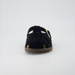Clogs with Strap for Women, Suede Buckle Clogs, Medium and Wide Width