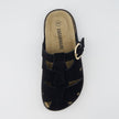 Clogs with Strap for Women, Suede Buckle Clogs, Medium and Wide Width