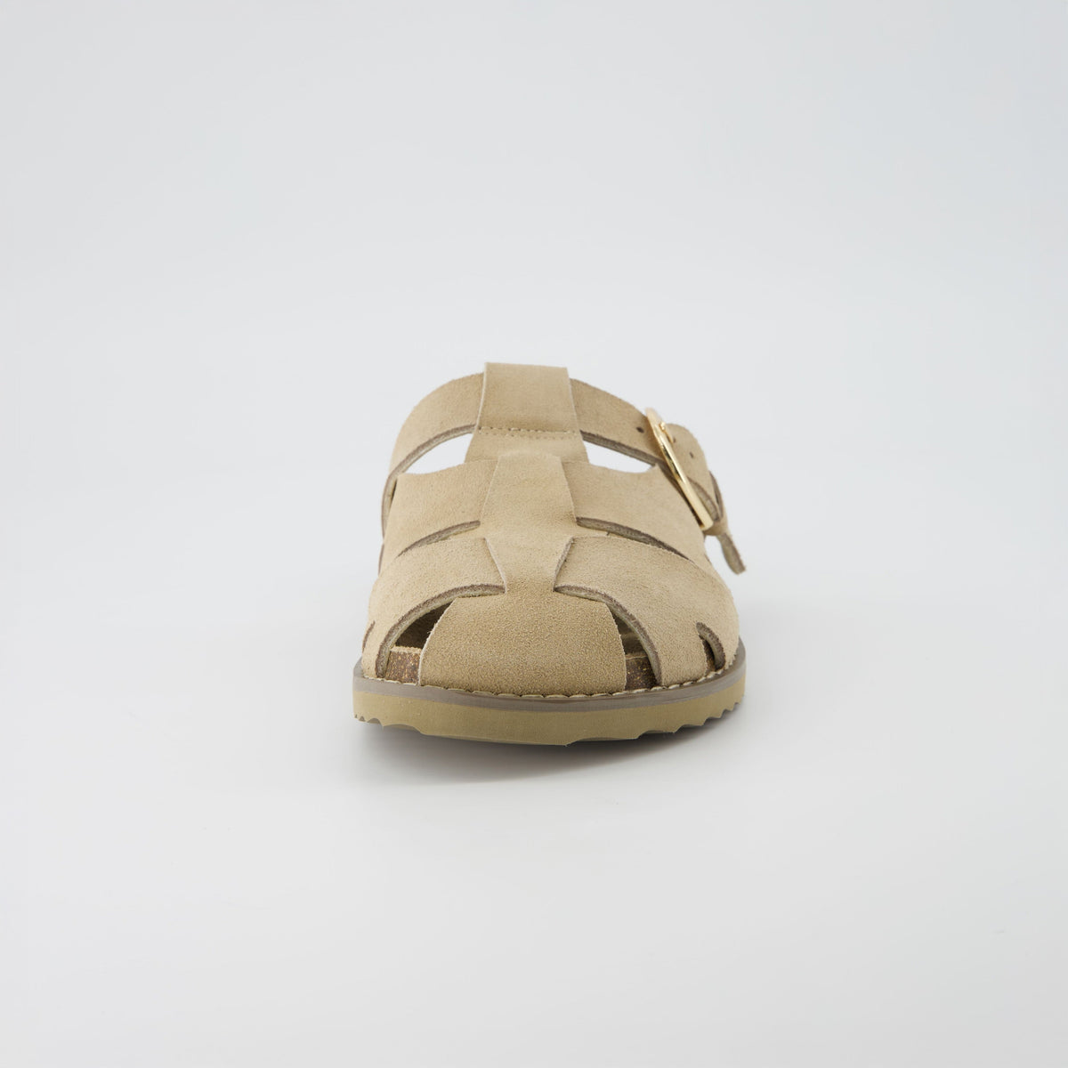 Clogs with Strap for Women, Suede Buckle Clogs, Medium and Wide Width