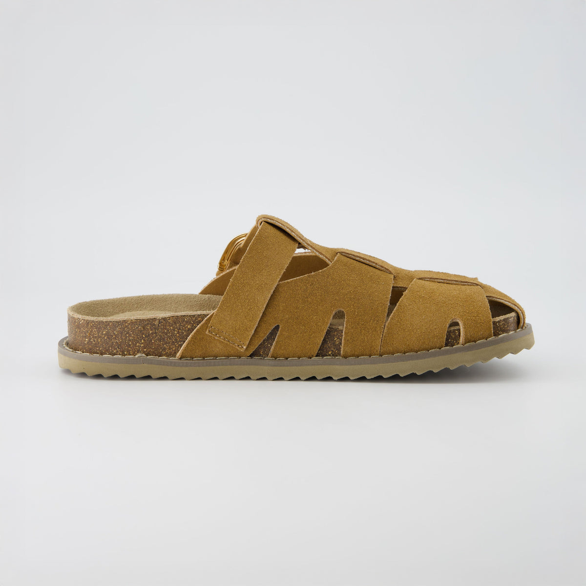 Clogs with Strap for Women, Suede Buckle Clogs, Medium and Wide Width