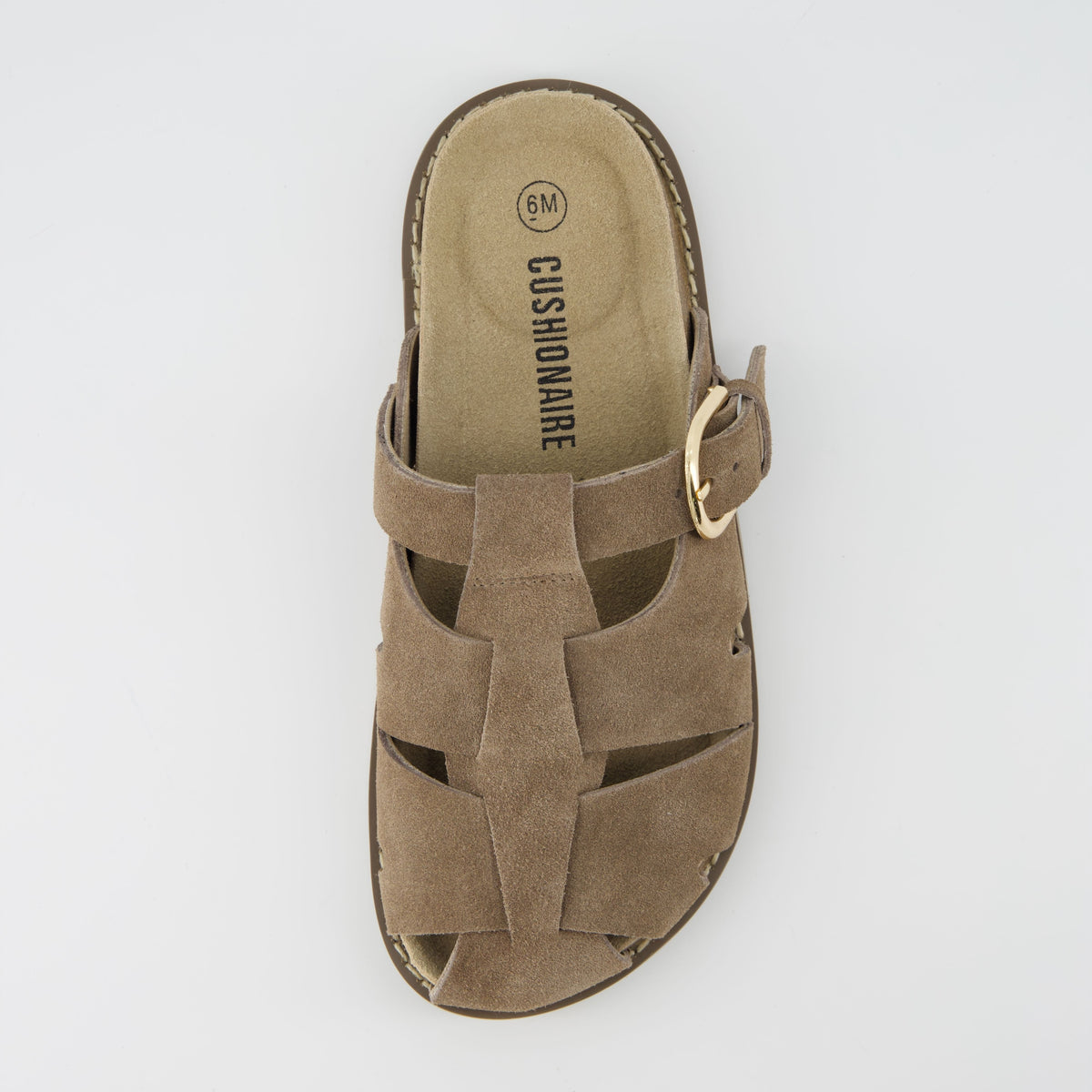 Clogs with Strap for Women, Suede Buckle Clogs, Medium and Wide Width