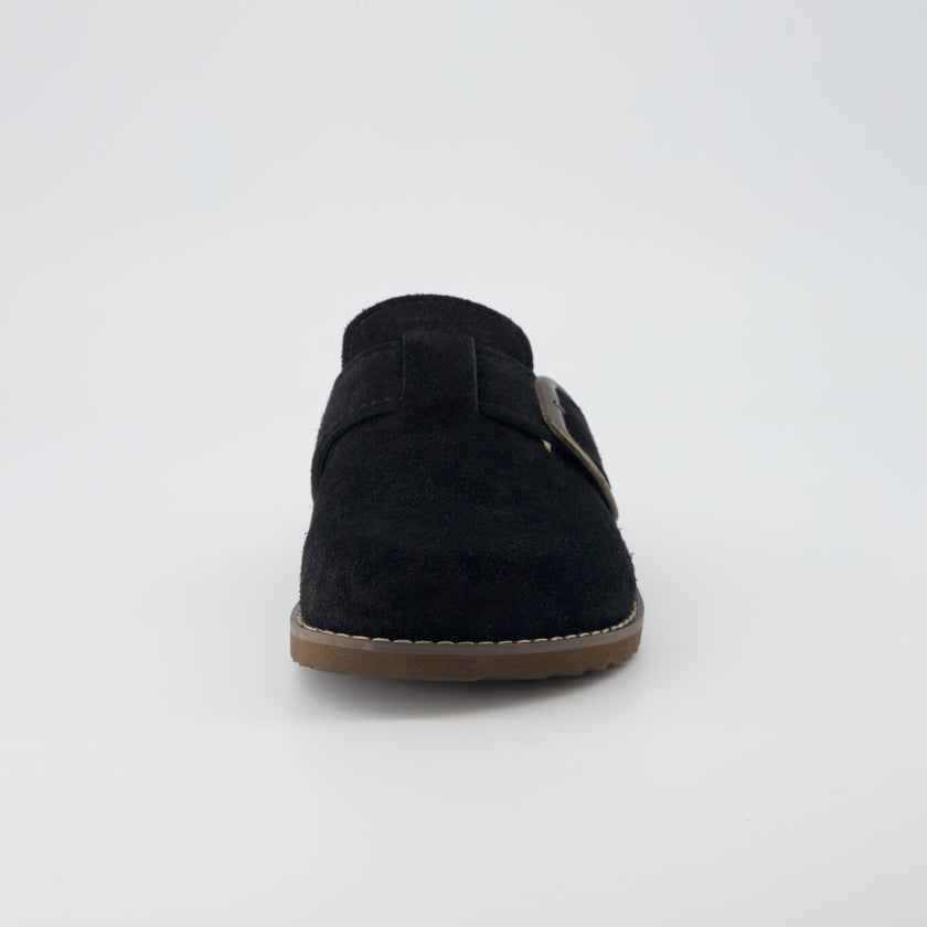 Mules for Women, Suede Clog Mules in 12 Colors, Medium and Wide Width