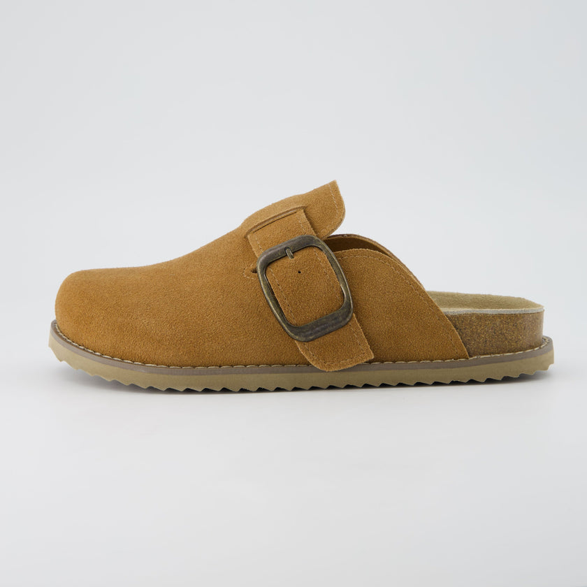 Mules for Women, Suede Clog Mules in 12 Colors, Medium and Wide Width