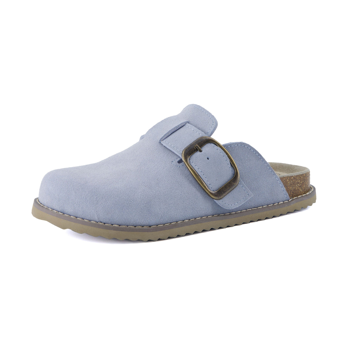 Mules for Women, Suede Clog Mules in 12 Colors, Medium and Wide Width