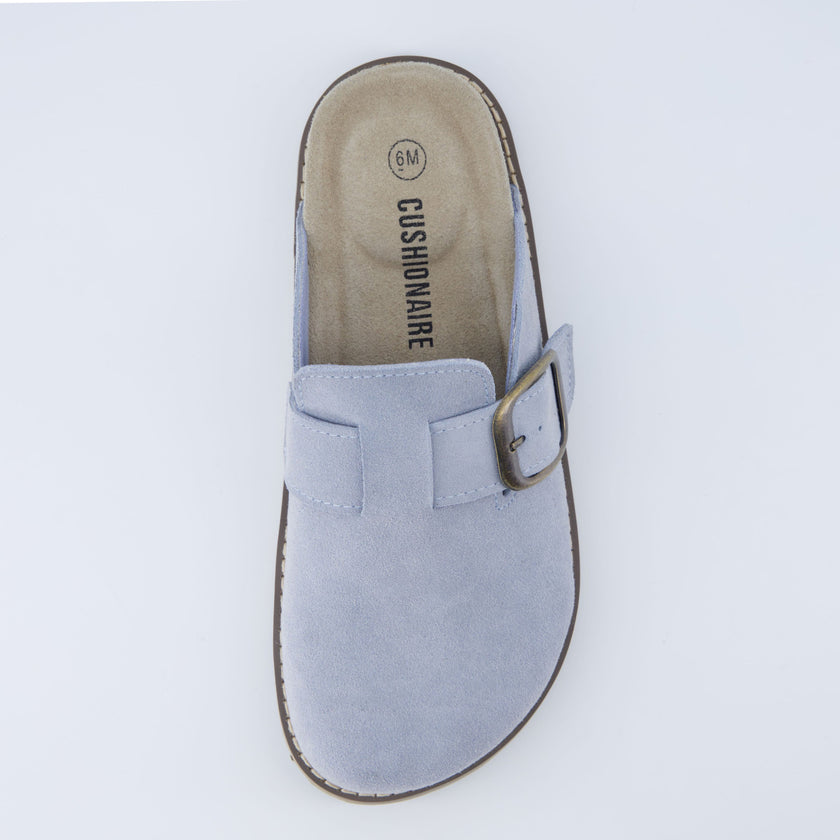 Mules for Women, Suede Clog Mules in 12 Colors, Medium and Wide Width