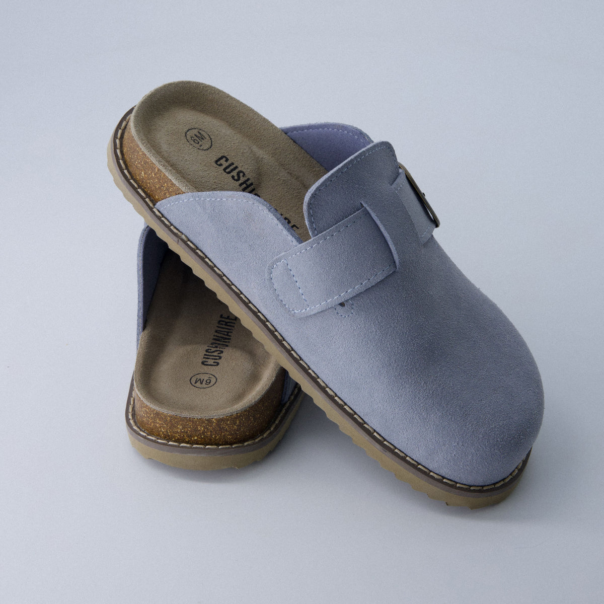 Mules for Women, Suede Clog Mules in 12 Colors, Medium and Wide Width