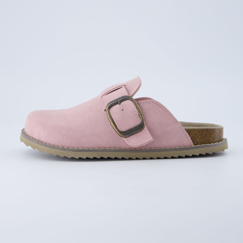 Mules for Women, Suede Clog Mules in 12 Colors, Medium and Wide Width
