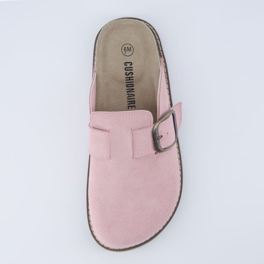Mules for Women, Suede Clog Mules in 12 Colors, Medium and Wide Width