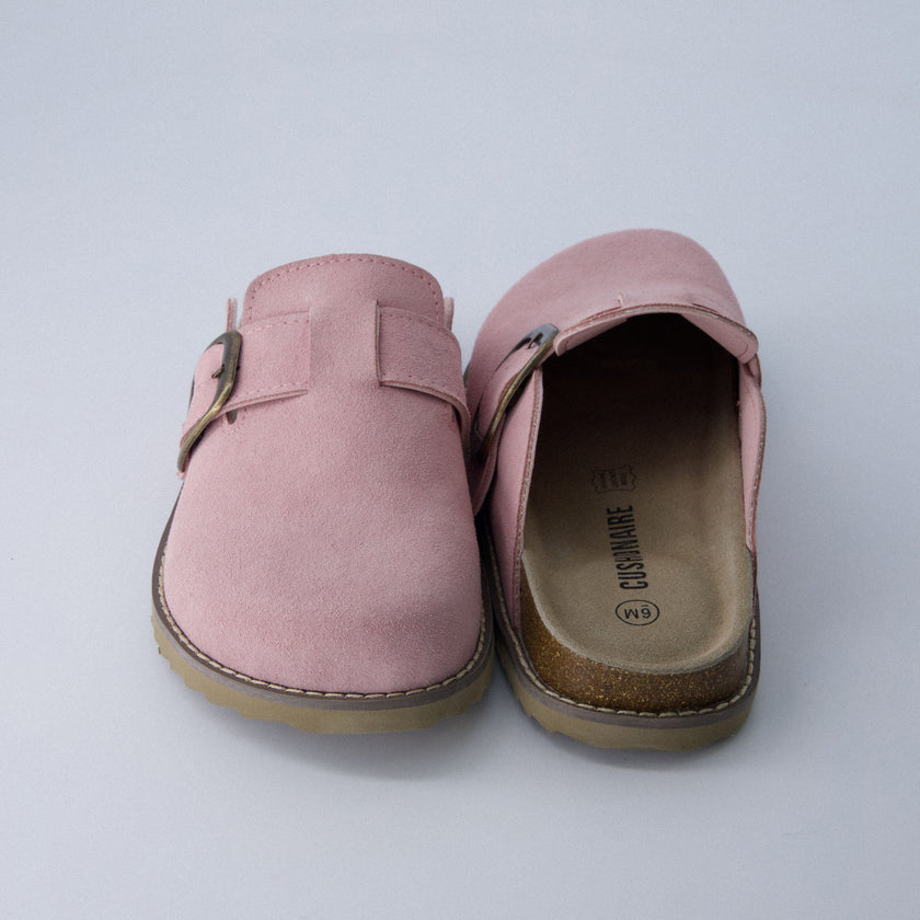 Mules for Women, Suede Clog Mules in 12 Colors, Medium and Wide Width