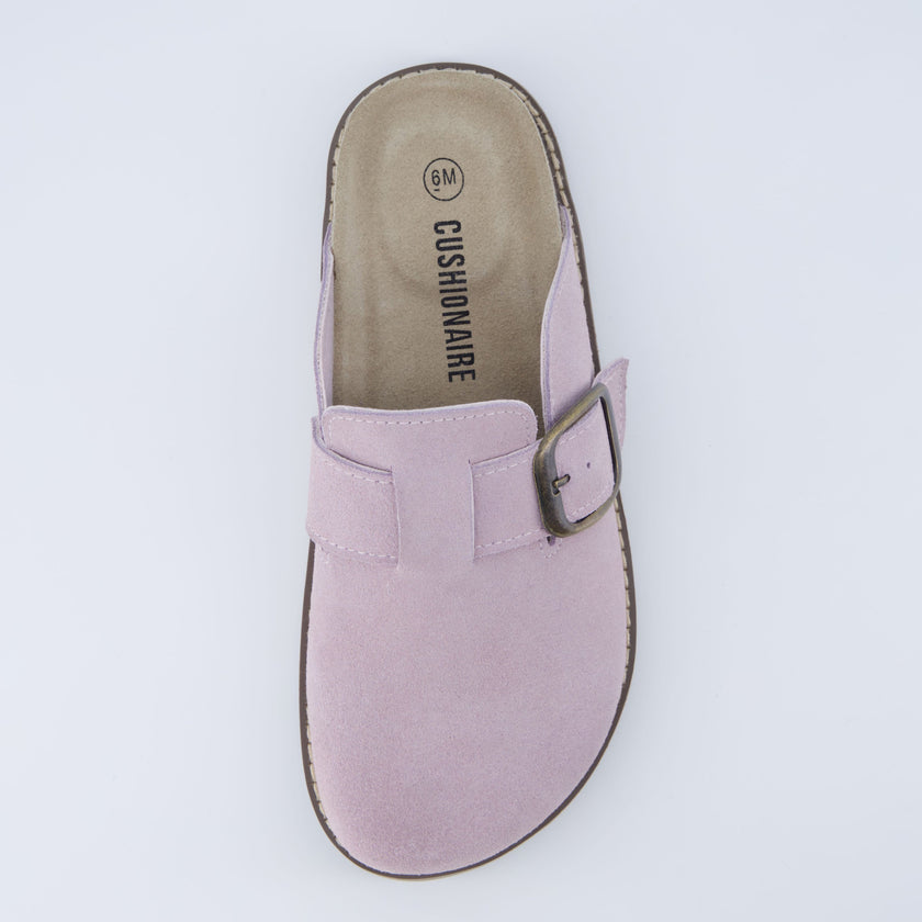 Mules for Women, Suede Clog Mules in 12 Colors, Medium and Wide Width