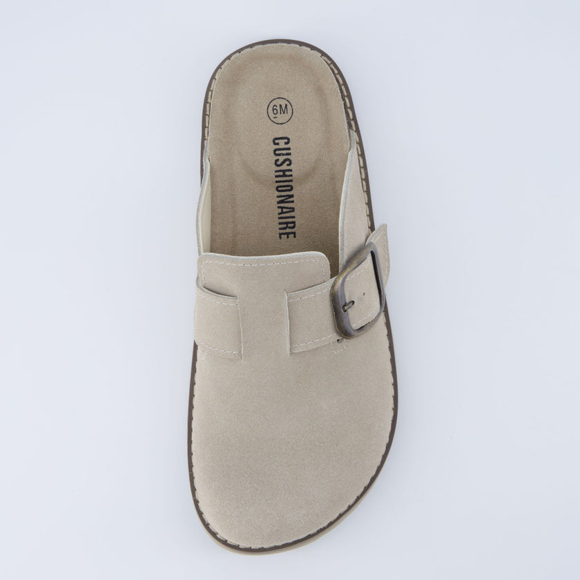 Mules for Women, Suede Clog Mules in 12 Colors, Medium and Wide Width