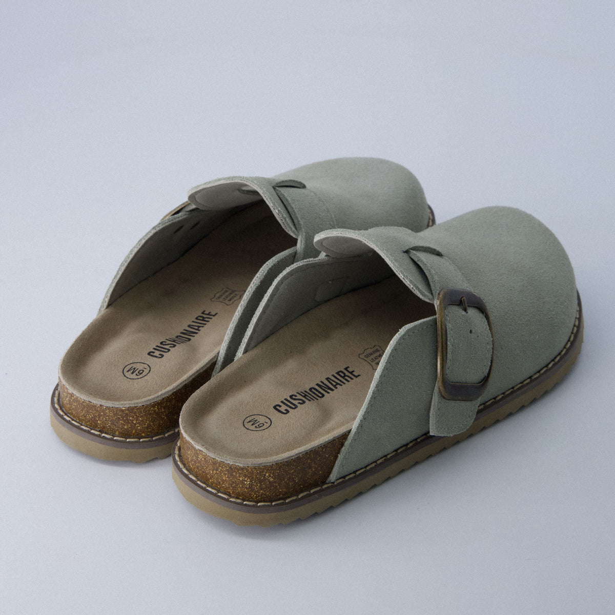 Mules for Women, Suede Clog Mules in 12 Colors, Medium and Wide Width