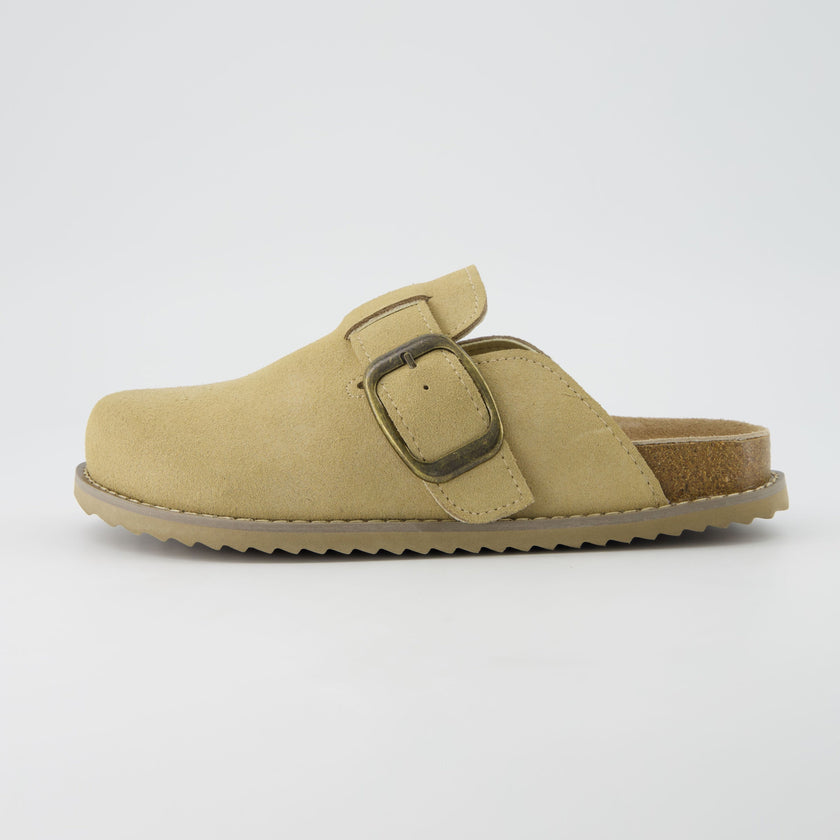 Mules for Women, Suede Clog Mules in 12 Colors, Medium and Wide Width