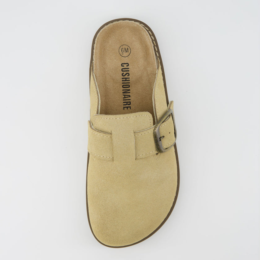 Mules for Women, Suede Clog Mules in 12 Colors, Medium and Wide Width
