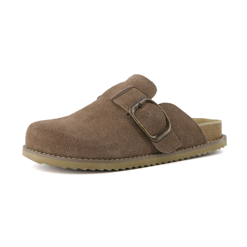 Mules for Women, Suede Clog Mules in 12 Colors, Medium and Wide Width