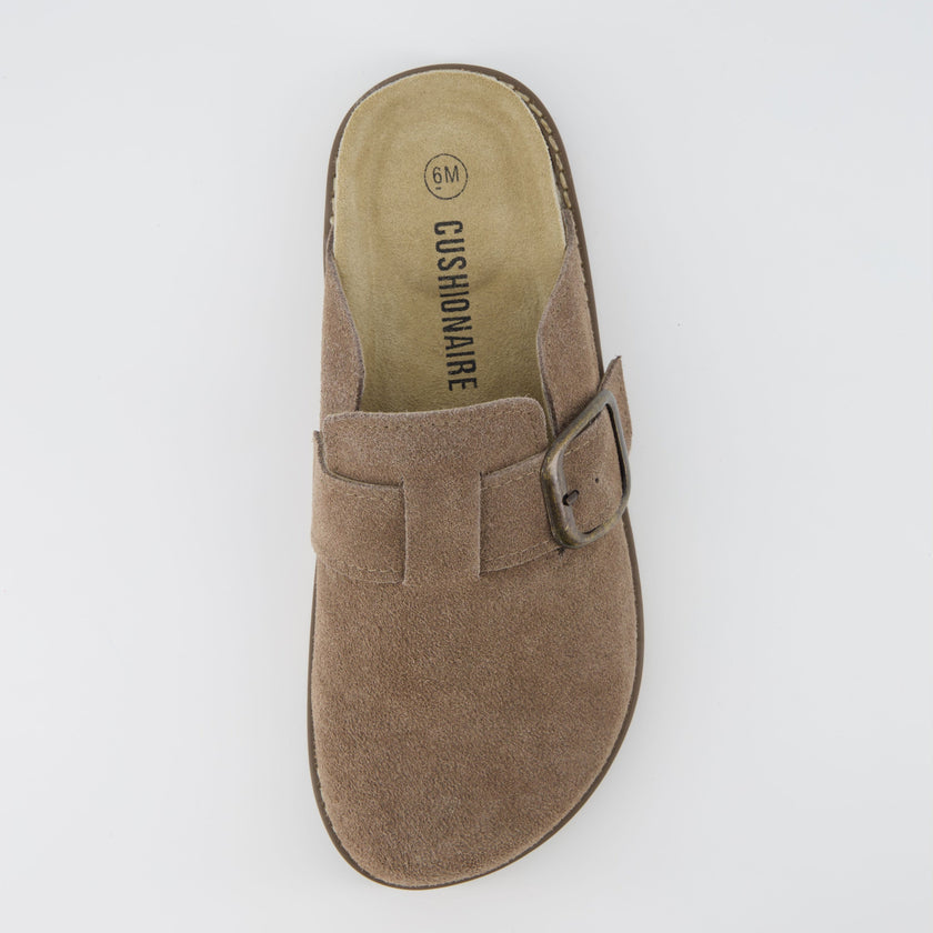 Mules for Women, Suede Clog Mules in 12 Colors, Medium and Wide Width