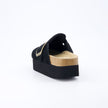 Women's Platform Clogs, Cork Footbed Slip-On Mules, Wide Width