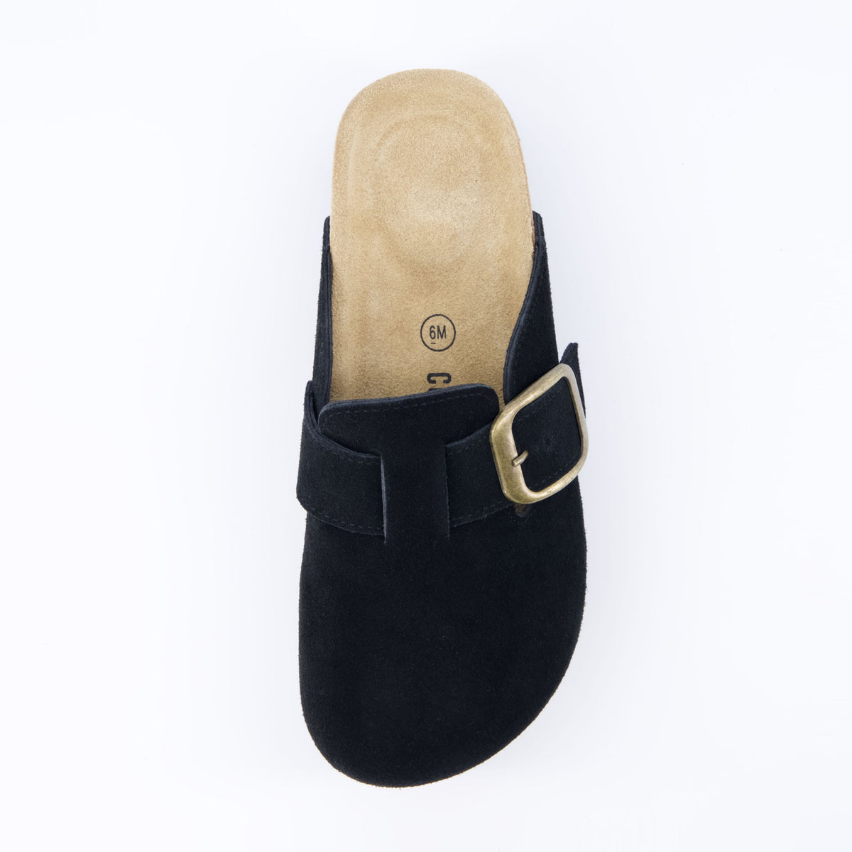Women's Platform Clogs, Cork Footbed Slip-On Mules, Wide Width