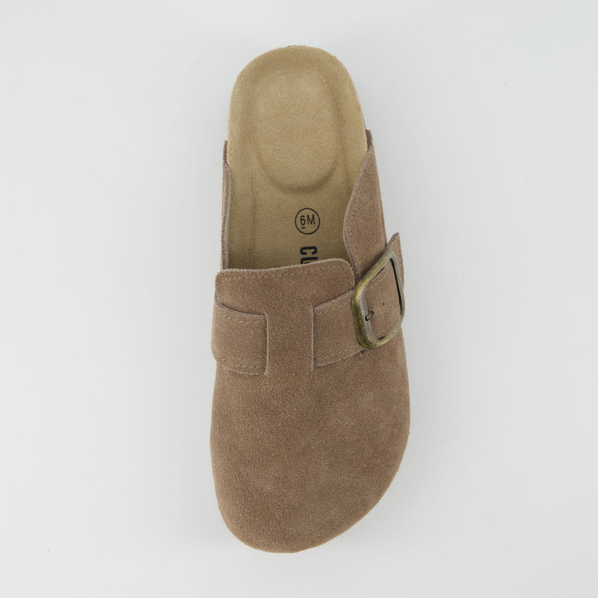 Women's Platform Clogs, Cork Footbed Slip-On Mules, Wide Width