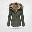 Winter jacket for women in Green