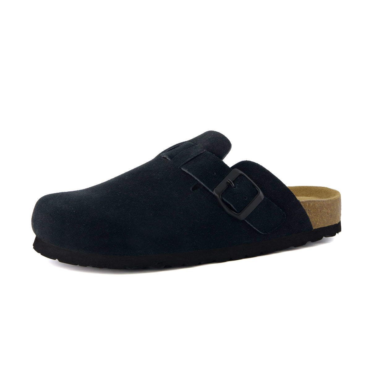 Leather Clogs for Women, Backless Slip-On Clogs, 8 Colors, Wide Width