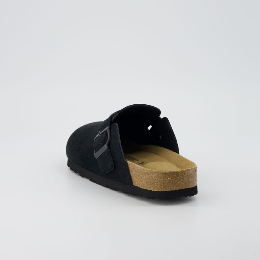Leather Clogs for Women, Backless Slip-On Clogs, 8 Colors, Wide Width