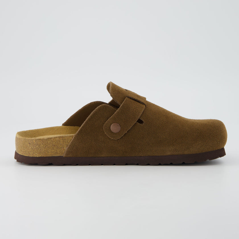 Leather Clogs for Women, Backless Slip-On Clogs, 8 Colors, Wide Width