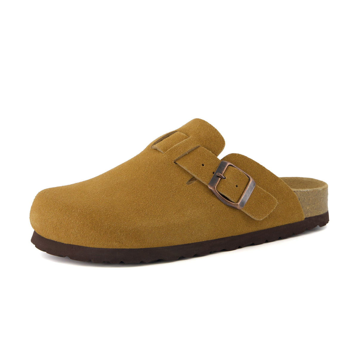 Leather Clogs for Women, Backless Slip-On Clogs, 8 Colors, Wide Width