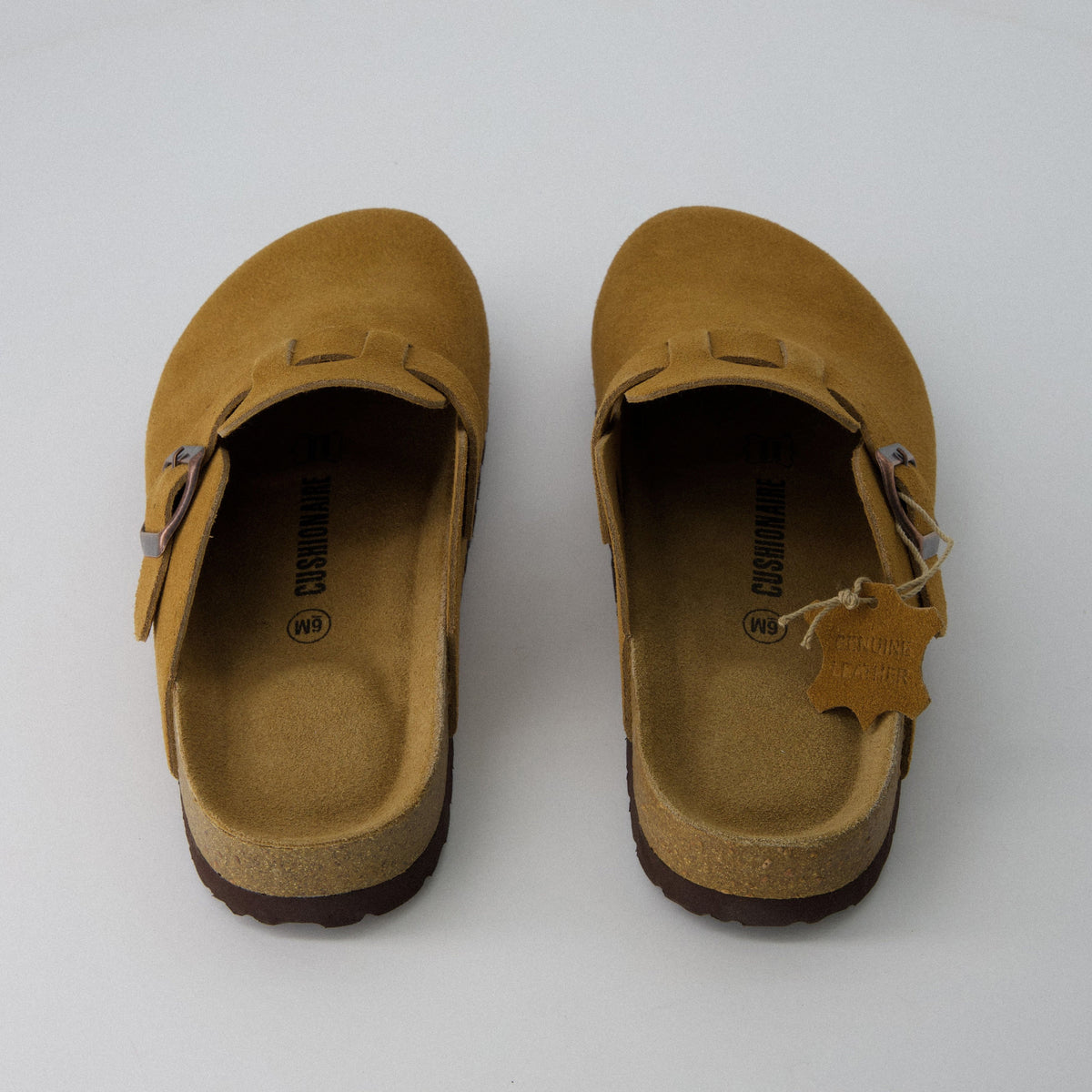 Leather Clogs for Women, Backless Slip-On Clogs, 8 Colors, Wide Width
