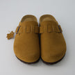 Leather Clogs for Women, Backless Slip-On Clogs, 8 Colors, Wide Width