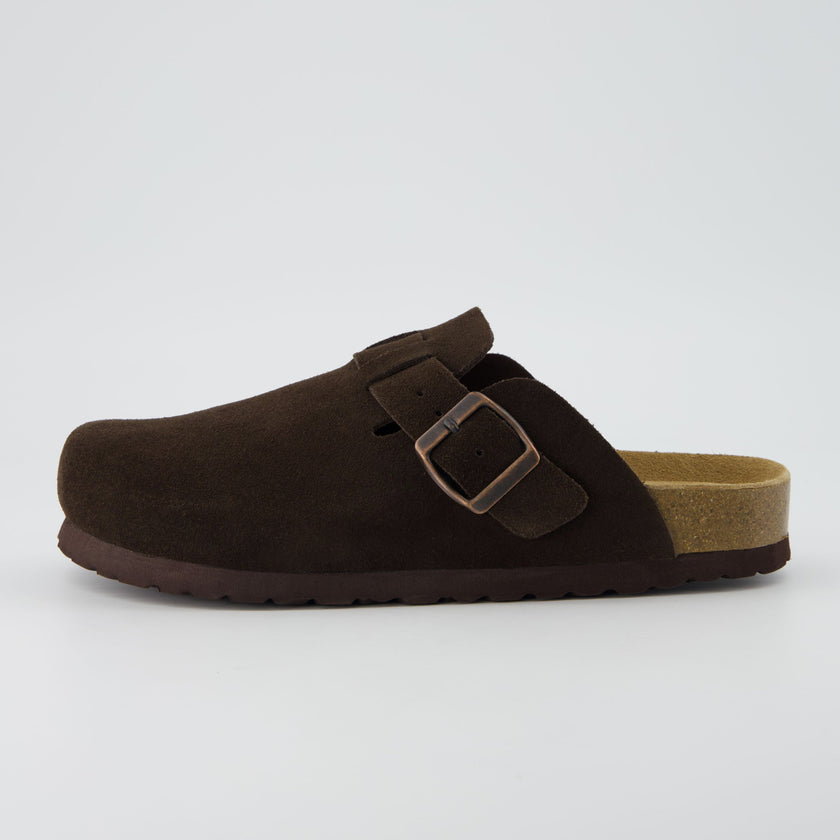 Leather Clogs for Women, Backless Slip-On Clogs, 8 Colors, Wide Width