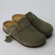 Leather Clogs for Women, Backless Slip-On Clogs, 8 Colors, Wide Width