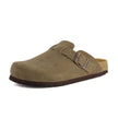 Leather Clogs for Women, Backless Slip-On Clogs, 8 Colors, Wide Width