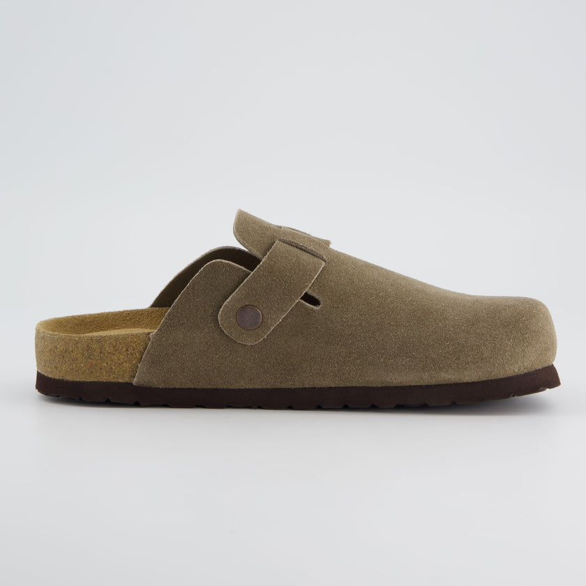 Leather Clogs for Women, Backless Slip-On Clogs, 8 Colors, Wide Width