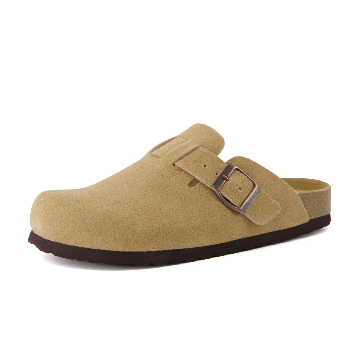 Leather Clogs for Women, Backless Slip-On Clogs, 8 Colors, Wide Width